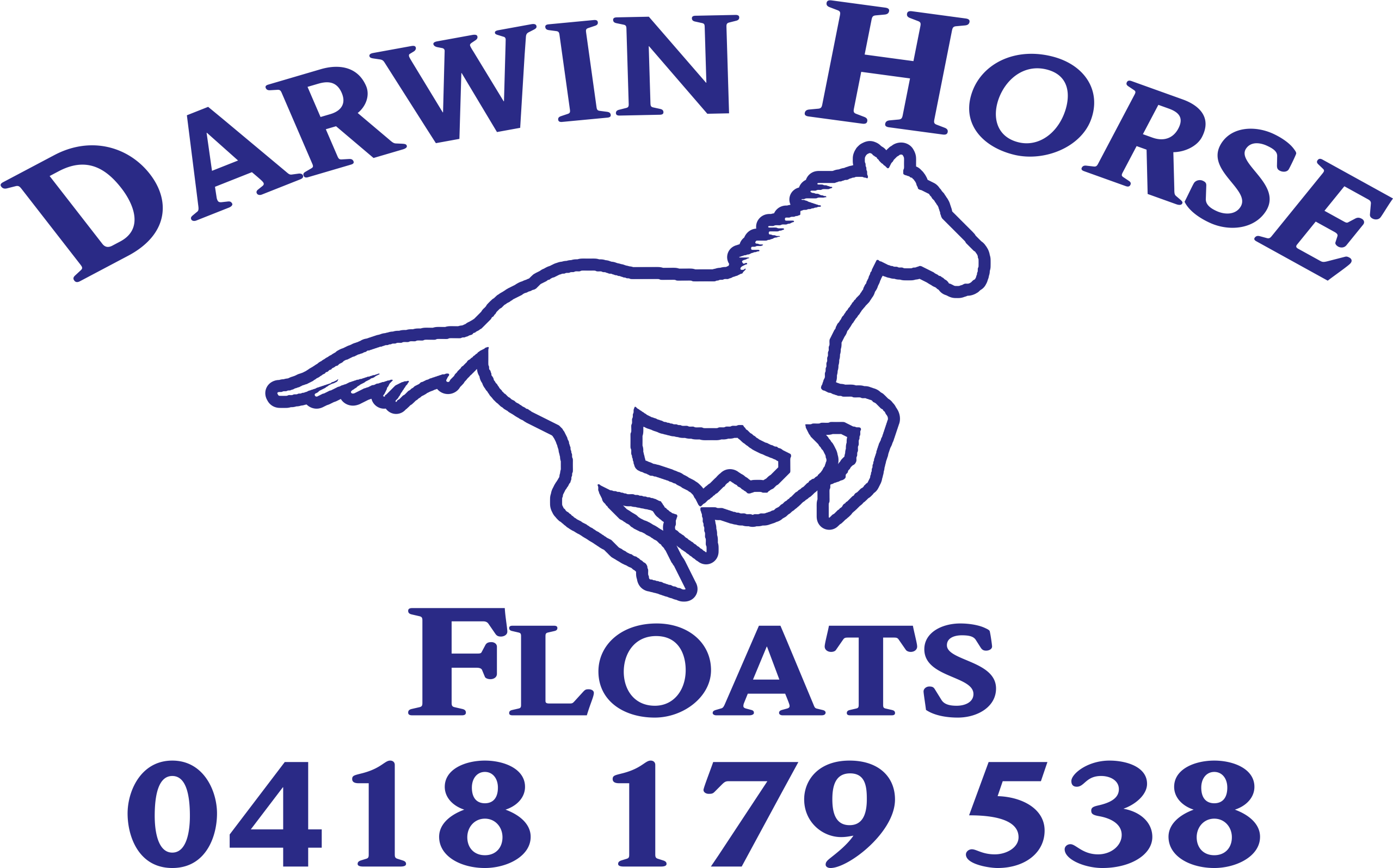 Darwin Horse Floats Logo