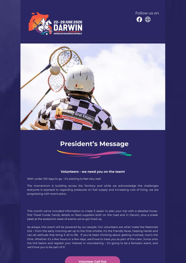 Polocrosse Nationals Newsletter MARCH